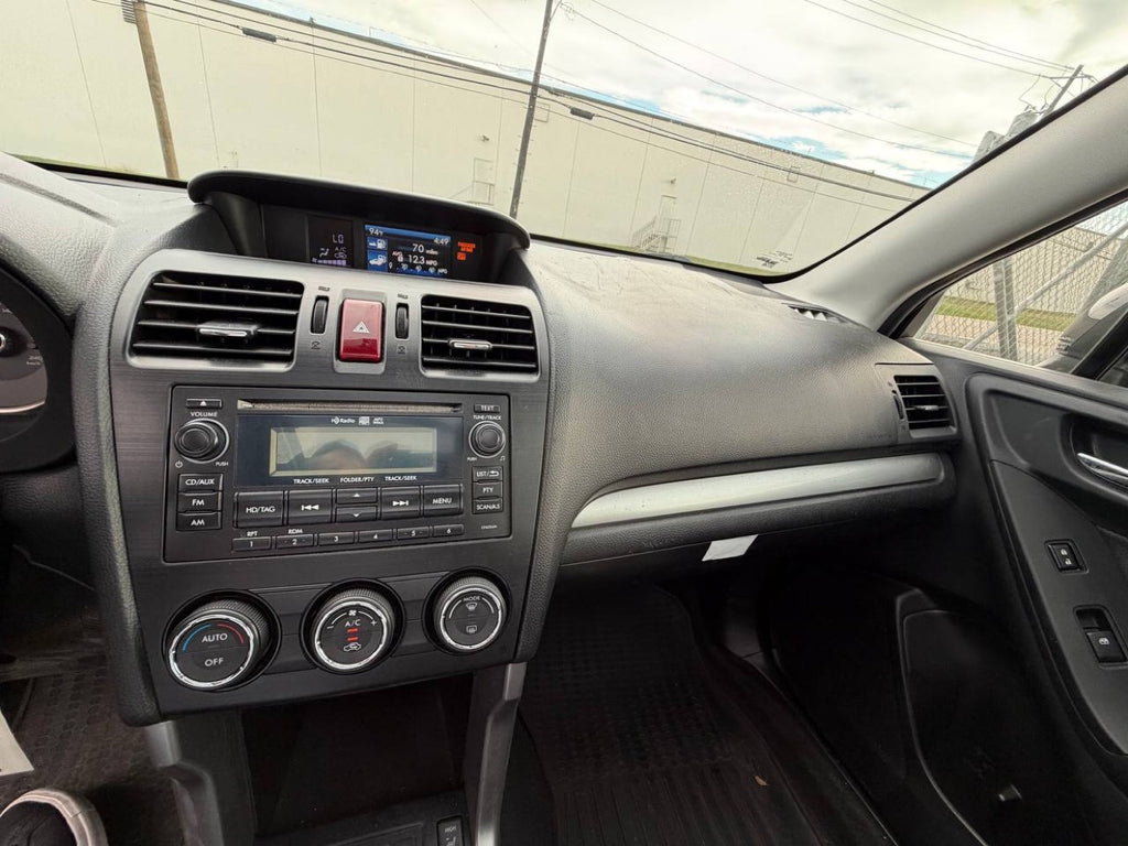 2014 Subaru Forester dashboard